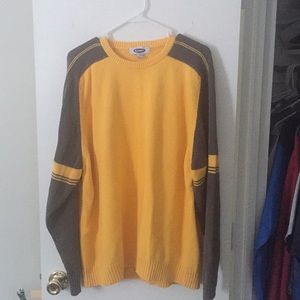 Yellow Old Navy sweater